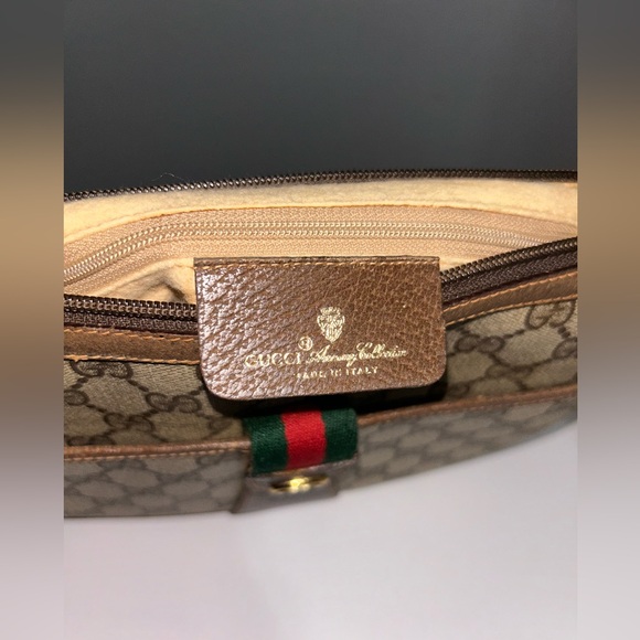 Gucci GG Canvas Web Sherry Line Shoulder Bag 89.02.032 - Picture 6 of 15